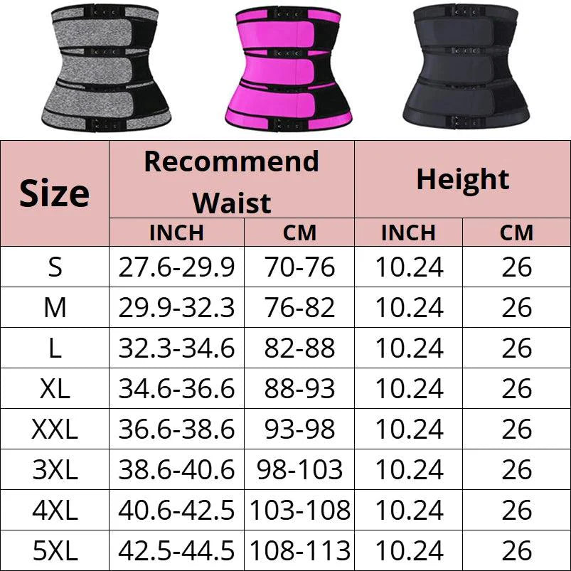 Triple Belt Waist Trimmer