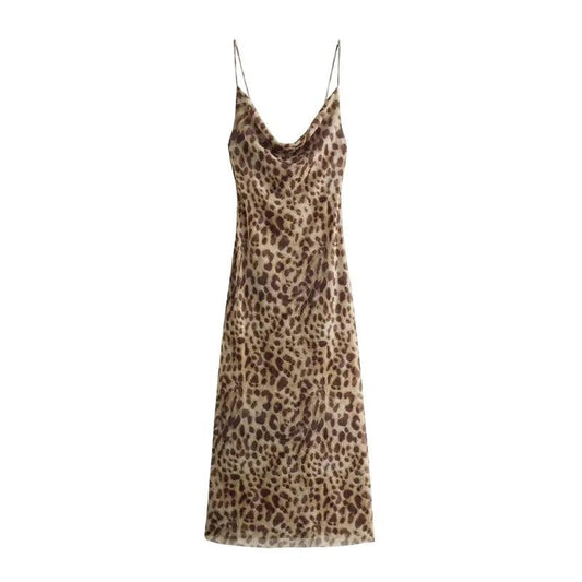 Leopard Print Shapewear Dress